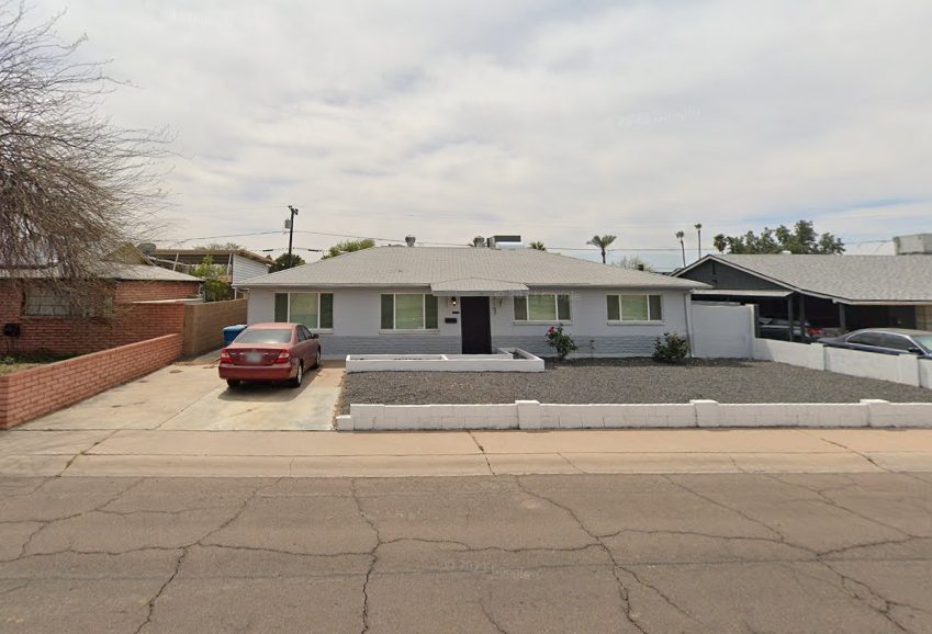Fix and flip property in Phoenix, AZ
